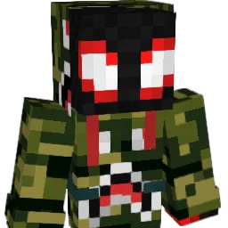 darkdami Minecraft avatar bust