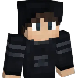 darklight Minecraft avatar bust