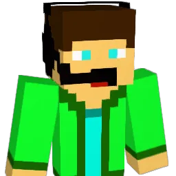 datinator Minecraft avatar bust
