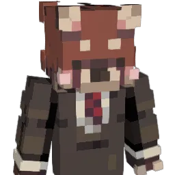 datonefurball Minecraft avatar bust