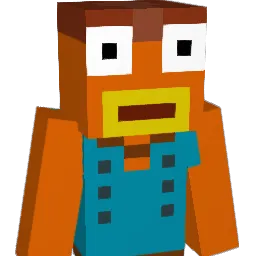 dawididek Minecraft avatar bust