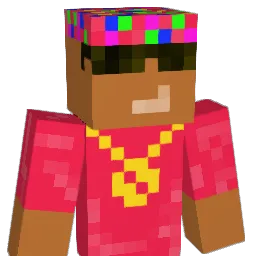 dazd Minecraft avatar bust