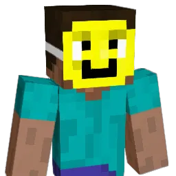 ddoubled Minecraft avatar bust