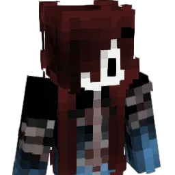 de1lete Minecraft avatar bust