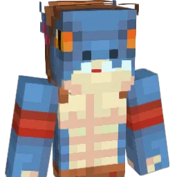 deadRGB Minecraft avatar bust