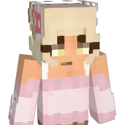 deadgirll Minecraft avatar bust