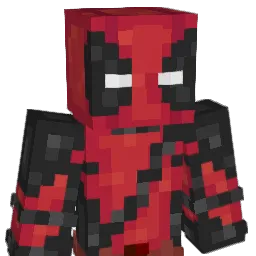 deadpoolmurer Minecraft avatar bust