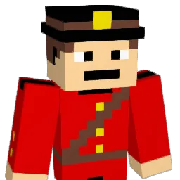 deadwink Minecraft avatar bust