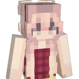dearelle Minecraft avatar bust