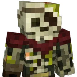 deathmood Minecraft avatar bust
