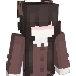 decilia Minecraft avatar bust