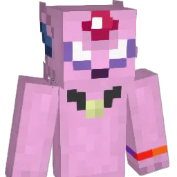 defuncted Minecraft avatar bust