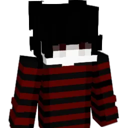 deidara Minecraft avatar bust