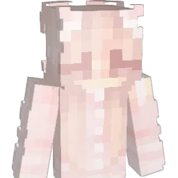 delatine Minecraft avatar bust