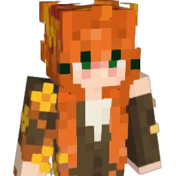 delizas Minecraft avatar bust