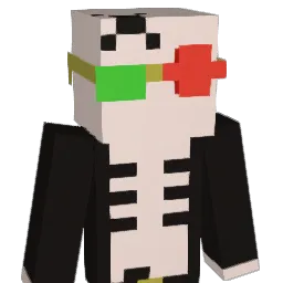 dereknux Minecraft avatar bust