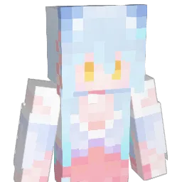 derpdollie Minecraft avatar bust