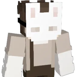 derpychaosfox Minecraft avatar bust