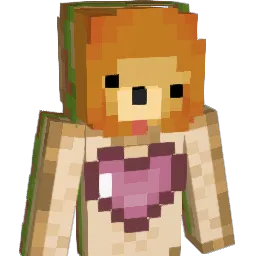 desiderate Minecraft avatar bust
