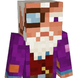desklampo Minecraft avatar bust