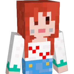 dewabaachan Minecraft avatar bust