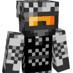 diamonds7 Minecraft avatar bust
