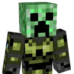 dicedan Minecraft avatar bust
