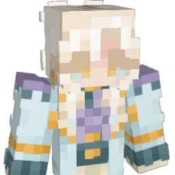 diceds Minecraft avatar bust