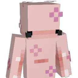 diceeee Minecraft avatar bust