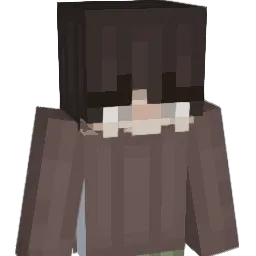dingermate Minecraft avatar bust
