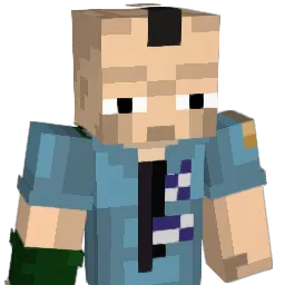 dingophone Minecraft avatar bust
