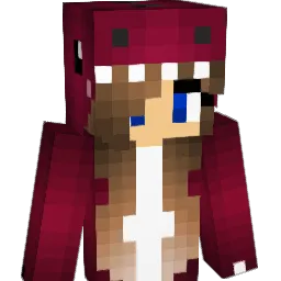dino_belle Minecraft avatar bust