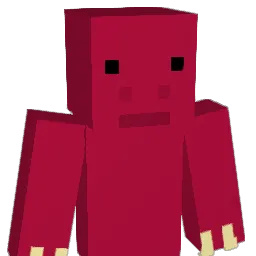 dinosparkle Minecraft avatar bust