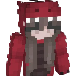 dinozaurka Minecraft avatar bust