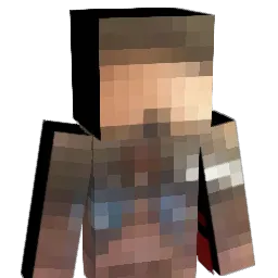 dipoop Minecraft avatar bust