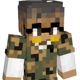 dippes Minecraft avatar bust