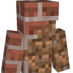 dirt_brick Minecraft avatar bust