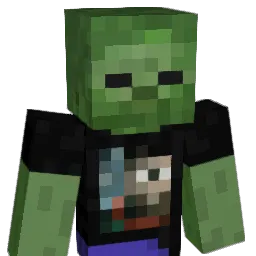 dirtypetals Minecraft avatar bust