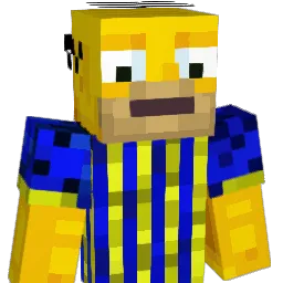 discopa Minecraft avatar bust