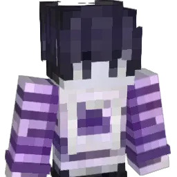 disearned Minecraft avatar bust