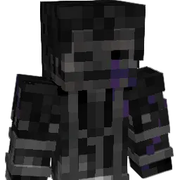 disentombed Minecraft avatar bust