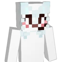 disgraphical Minecraft avatar bust