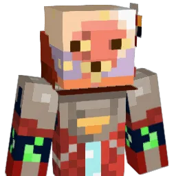 djbcool Minecraft avatar bust