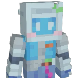 dkmx Minecraft avatar bust