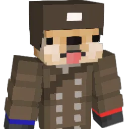 dogmason Minecraft avatar bust