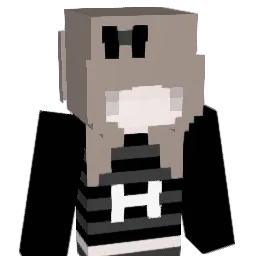 dollheart Minecraft avatar bust