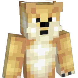 dominolitous Minecraft avatar bust