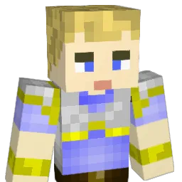 doublewar Minecraft avatar bust