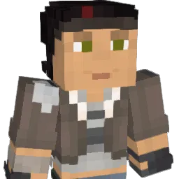 dowomo Minecraft avatar bust
