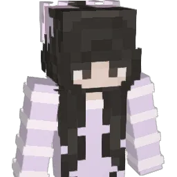 dqzzled Minecraft avatar bust